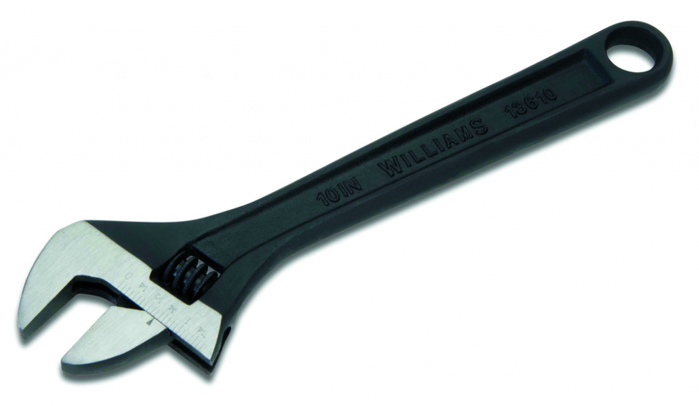 10&#34; Adjustable Industrial Black Wrench<span class=' ItemWarning' style='display:block;'>Item is usually in stock, but we&#39;ll be in touch if there&#39;s a problem<br /></span>