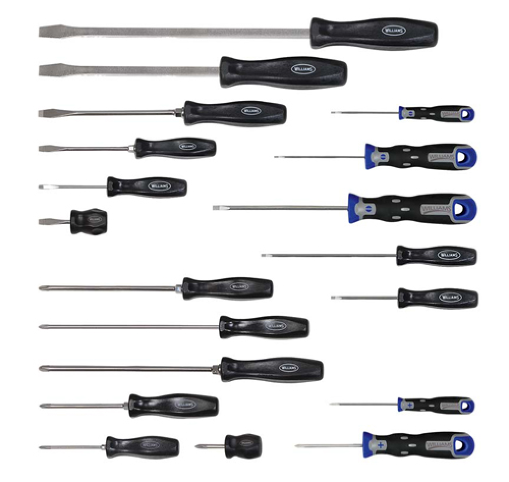 19 pc ENDUROGRIP™ Mixed Combination Screwdriver<span class=' ItemWarning' style='display:block;'>Item is usually in stock, but we&#39;ll be in touch if there&#39;s a problem<br /></span>