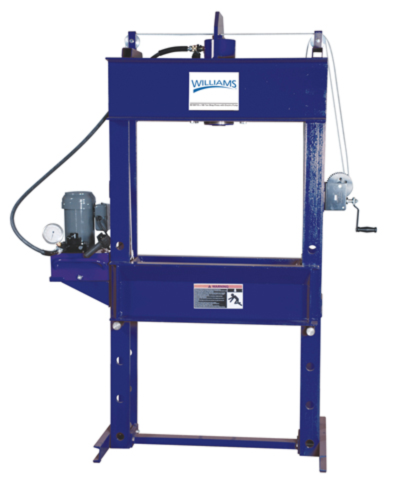 55 Ton Shop Press Electric Pump, Stroke 13&#34;<span class=' ItemWarning' style='display:block;'>Item is usually in stock, but we&#39;ll be in touch if there&#39;s a problem<br /></span>