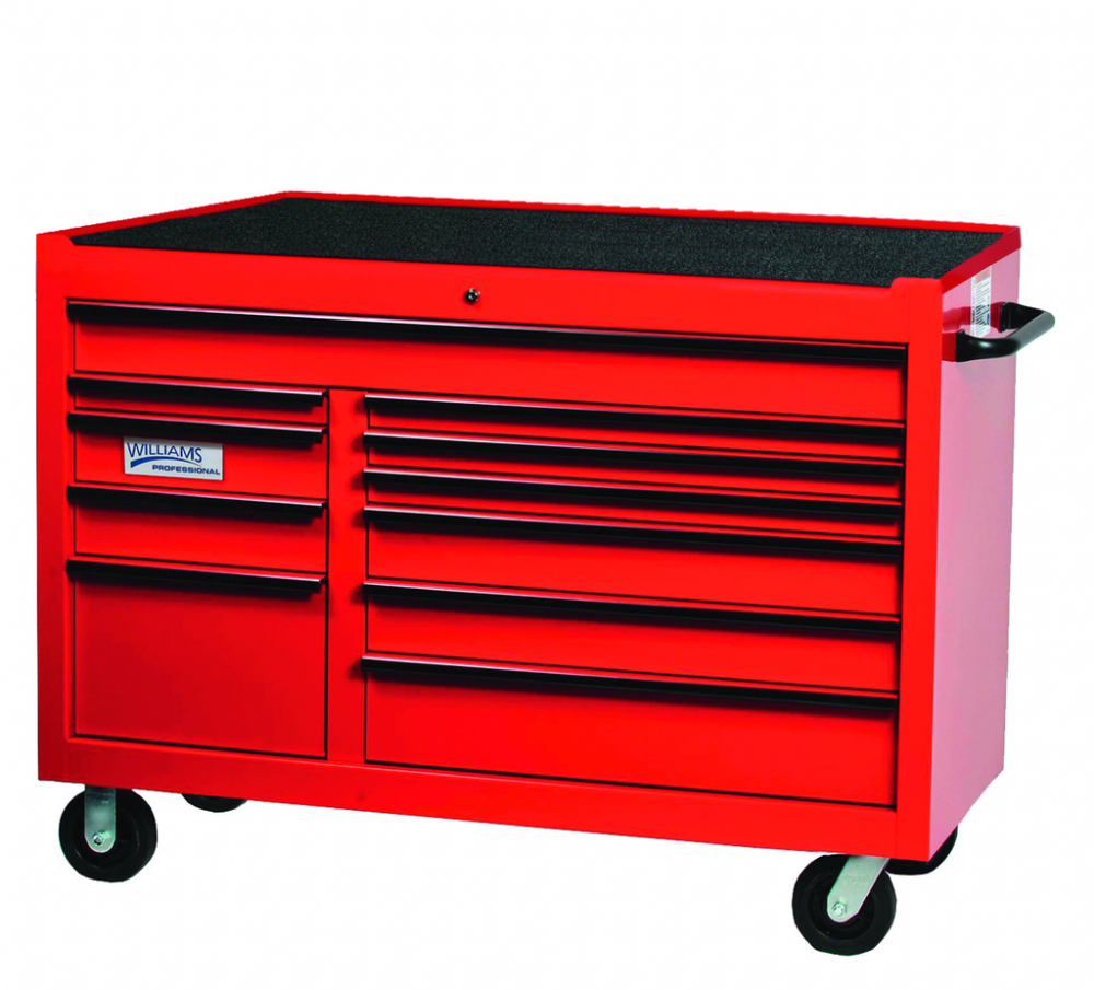 55&#34; Wide x 24&#34; Deep 11-Drawer Professional Series Roll Cabinet Red<span class=' ItemWarning' style='display:block;'>Item is usually in stock, but we&#39;ll be in touch if there&#39;s a problem<br /></span>