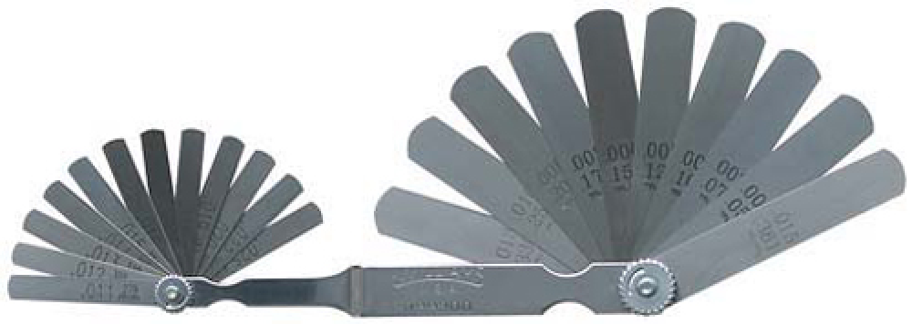 22 pc SAE and Metric Combination Feeler Gauge Set<span class=' ItemWarning' style='display:block;'>Item is usually in stock, but we&#39;ll be in touch if there&#39;s a problem<br /></span>