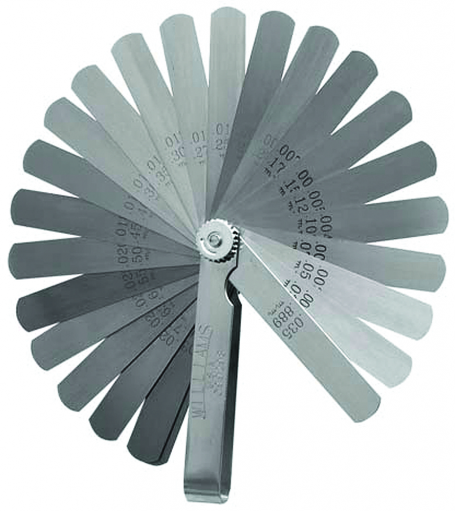 25 pc SAE and Metric Master Feeler Gauge Set<span class=' ItemWarning' style='display:block;'>Item is usually in stock, but we&#39;ll be in touch if there&#39;s a problem<br /></span>