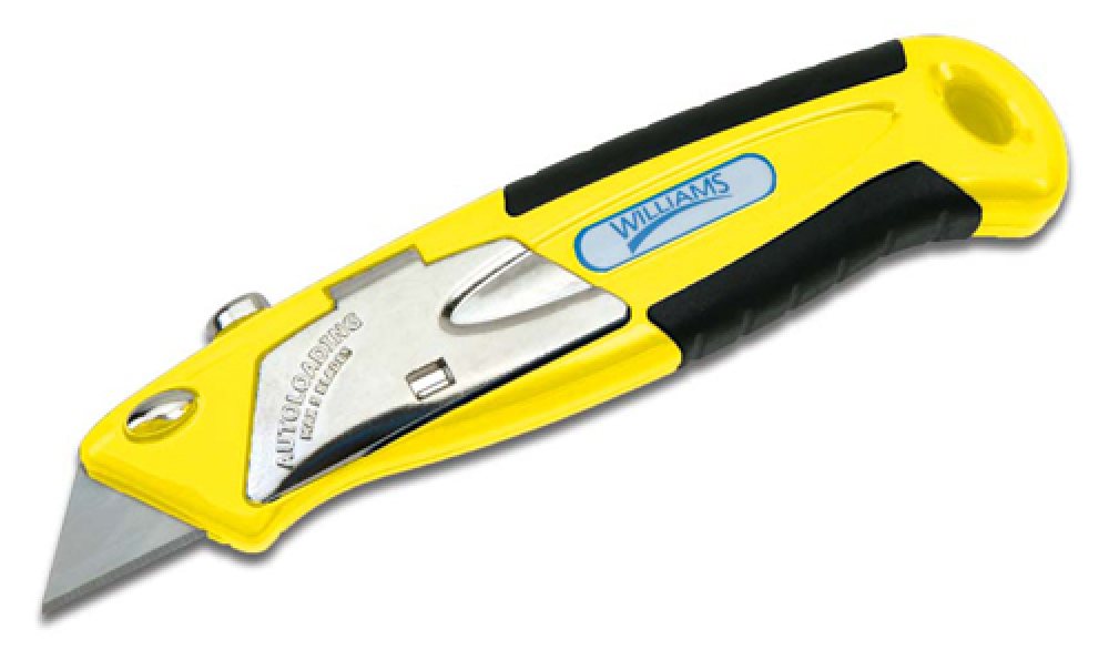 Quickblade Autoload Utility Knife<span class=' ItemWarning' style='display:block;'>Item is usually in stock, but we&#39;ll be in touch if there&#39;s a problem<br /></span>