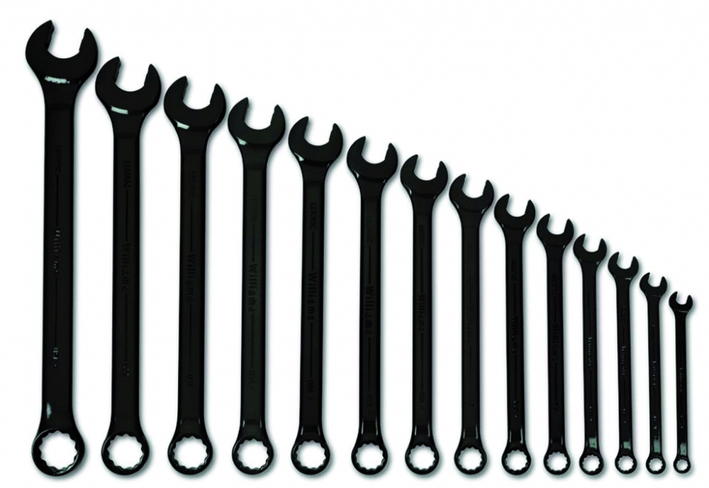 15 pc SAE SUPERCOMBO® Black Industrial Finish Combination Wrench Set<span class=' ItemWarning' style='display:block;'>Item is usually in stock, but we&#39;ll be in touch if there&#39;s a problem<br /></span>