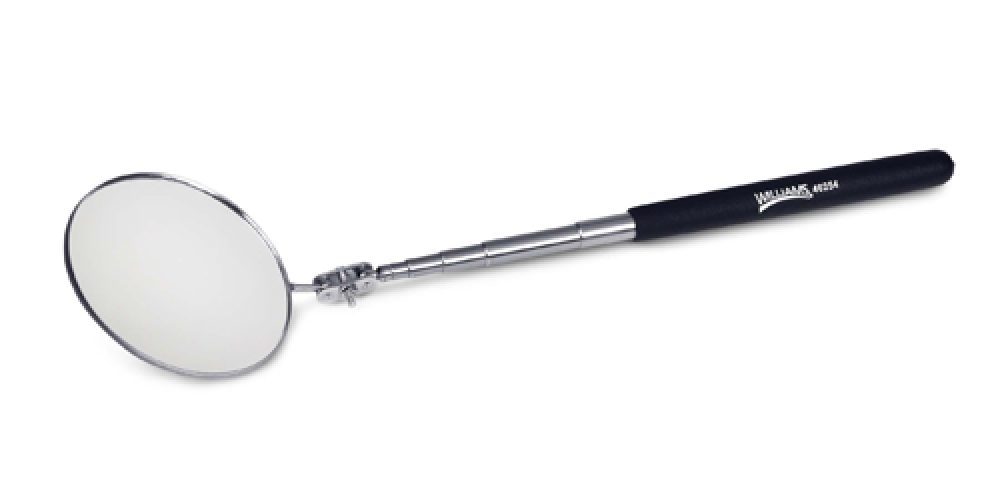 Telescoping Inspection Mirror Diameter 3-1/4&#34;<span class=' ItemWarning' style='display:block;'>Item is usually in stock, but we&#39;ll be in touch if there&#39;s a problem<br /></span>