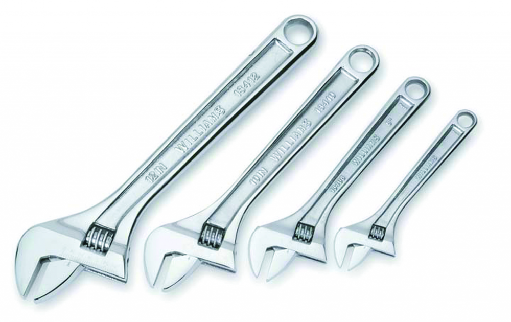 4 pc Adjustable Wrench Set<span class=' ItemWarning' style='display:block;'>Item is usually in stock, but we&#39;ll be in touch if there&#39;s a problem<br /></span>