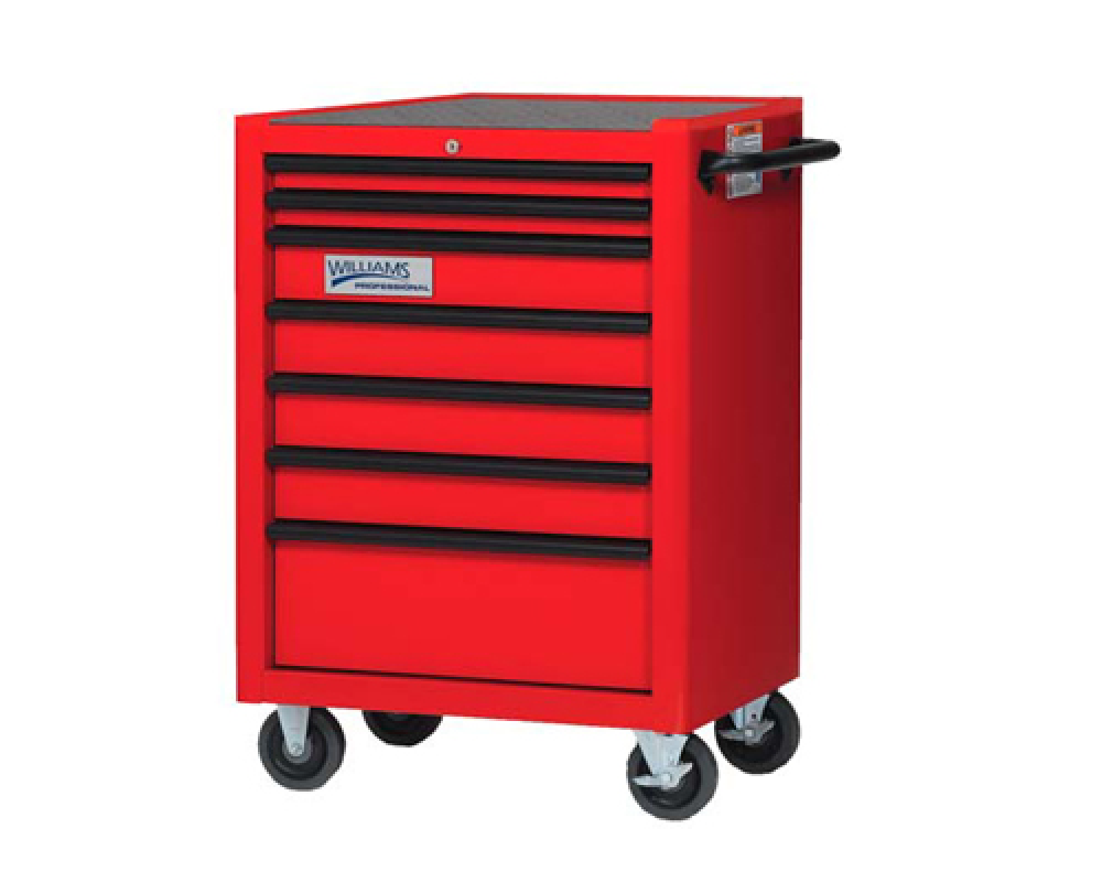 26&#34; Wide x 20&#34; Deep 7-Drawer Professional Series Roll Cabinet Red<span class=' ItemWarning' style='display:block;'>Item is usually in stock, but we&#39;ll be in touch if there&#39;s a problem<br /></span>