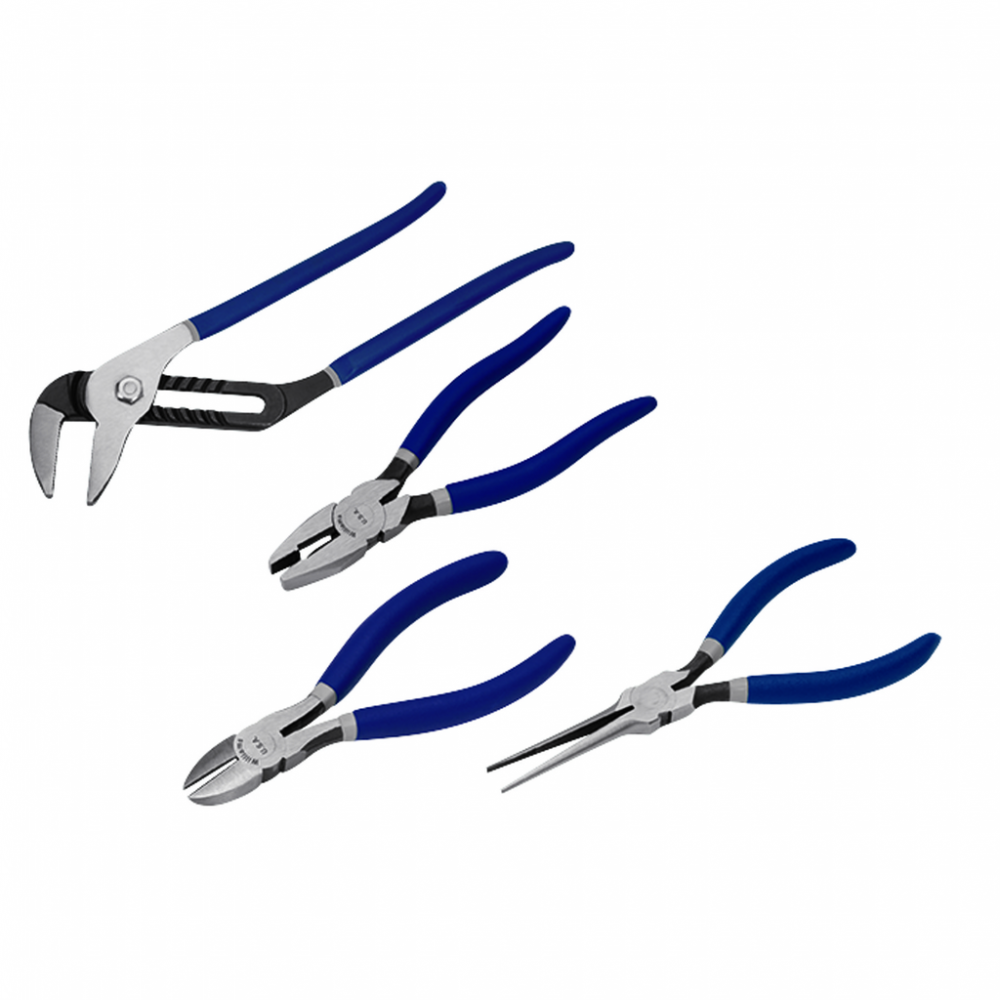 4 pc Combination Pliers Set<span class=' ItemWarning' style='display:block;'>Item is usually in stock, but we&#39;ll be in touch if there&#39;s a problem<br /></span>