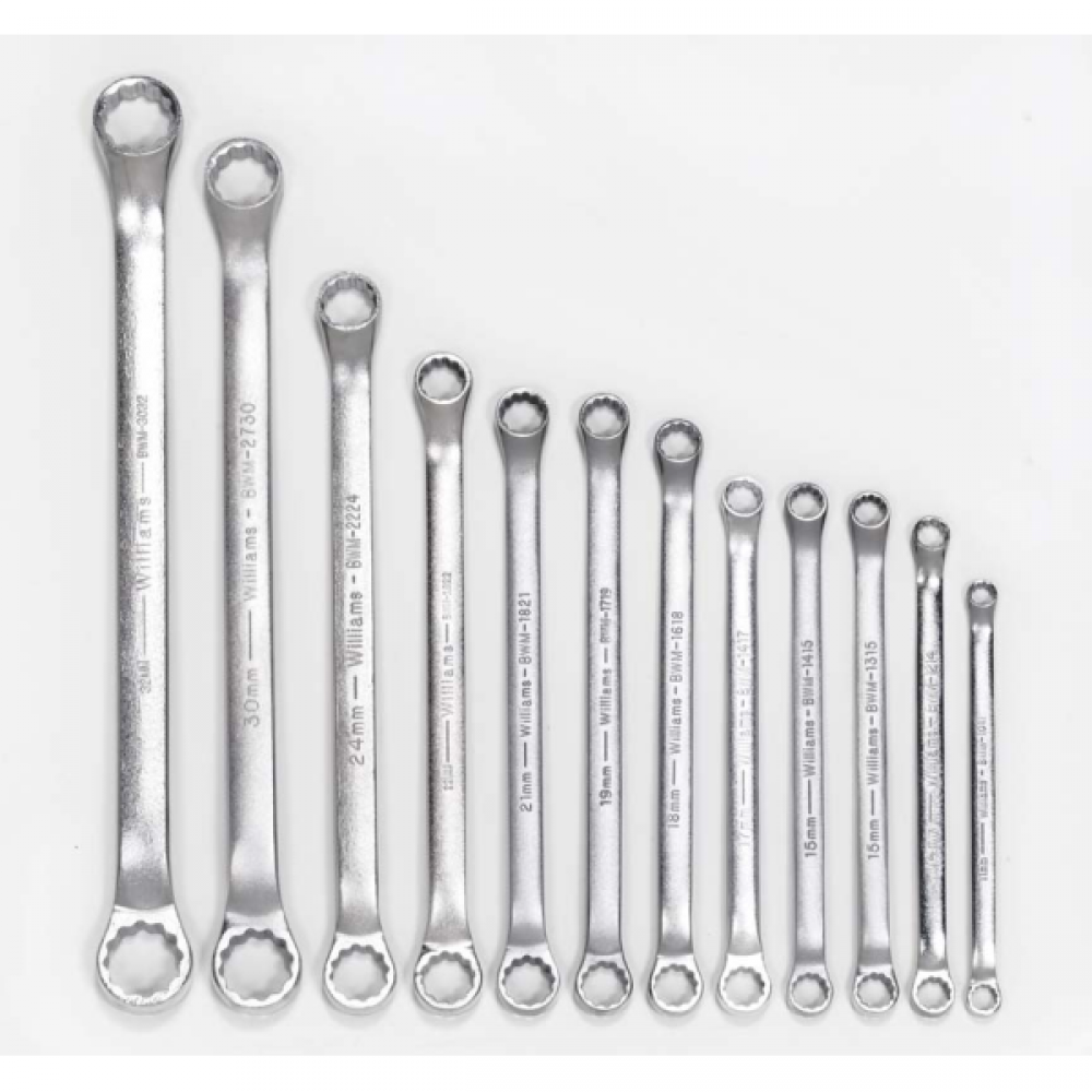 12 pc Metric Double Head 10° Offset Box End Wrench Set<span class=' ItemWarning' style='display:block;'>Item is usually in stock, but we&#39;ll be in touch if there&#39;s a problem<br /></span>