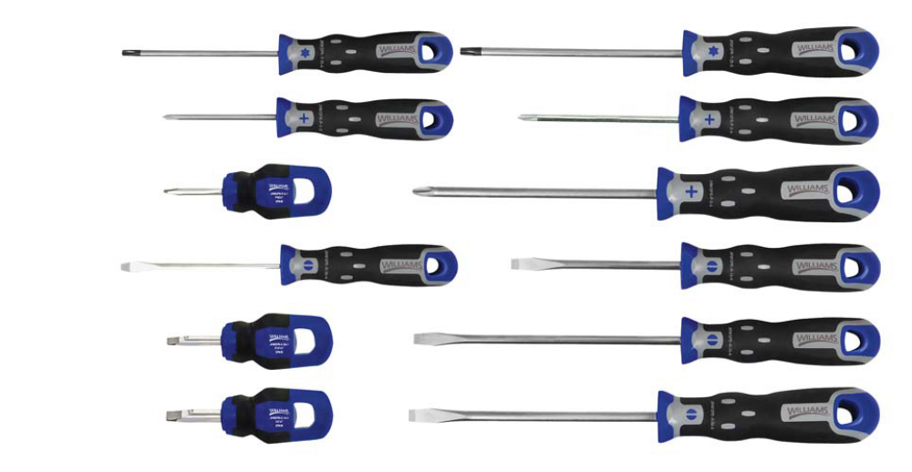 12 pc SUPERTORQUE™ Combination Screwdriver Set<span class=' ItemWarning' style='display:block;'>Item is usually in stock, but we&#39;ll be in touch if there&#39;s a problem<br /></span>