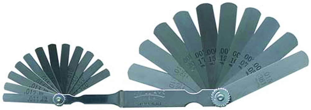 22 pc SAE and Metric Combination Feeler Gauge Set<span class=' ItemWarning' style='display:block;'>Item is usually in stock, but we&#39;ll be in touch if there&#39;s a problem<br /></span>