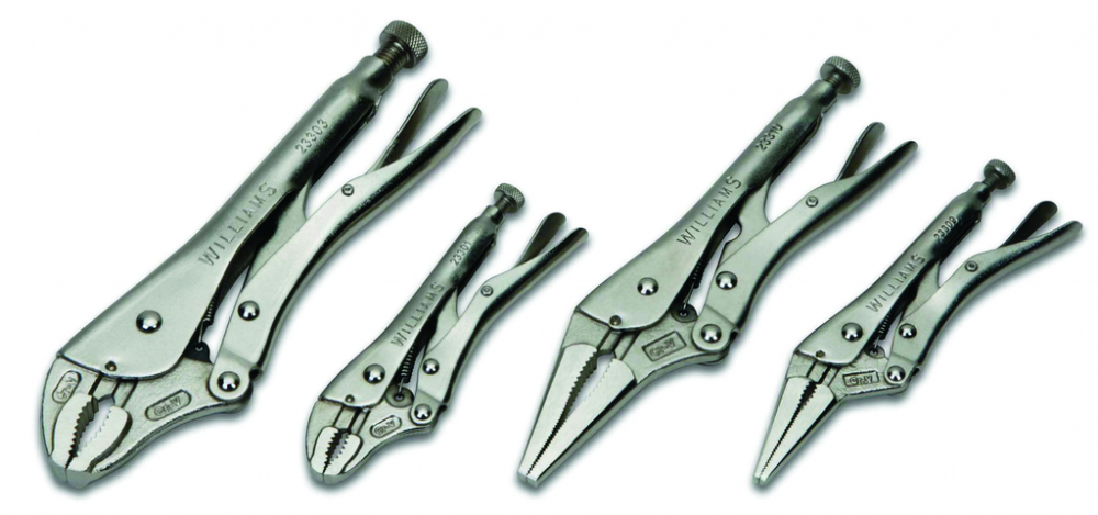 4 pc Assorted Locking Pliers Set<span class=' ItemWarning' style='display:block;'>Item is usually in stock, but we&#39;ll be in touch if there&#39;s a problem<br /></span>