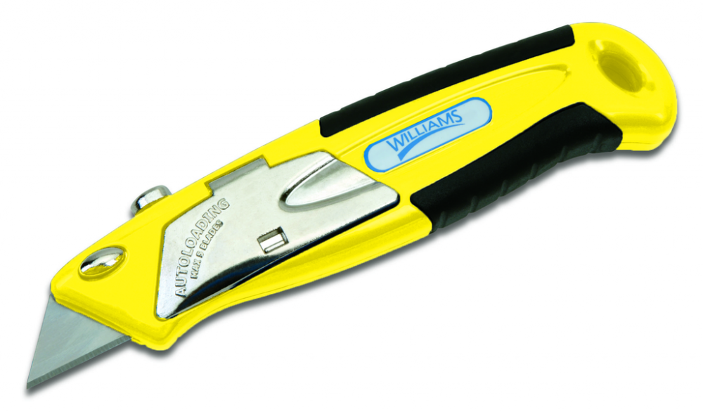 Quickblade Autoload Utility Knife<span class=' ItemWarning' style='display:block;'>Item is usually in stock, but we&#39;ll be in touch if there&#39;s a problem<br /></span>