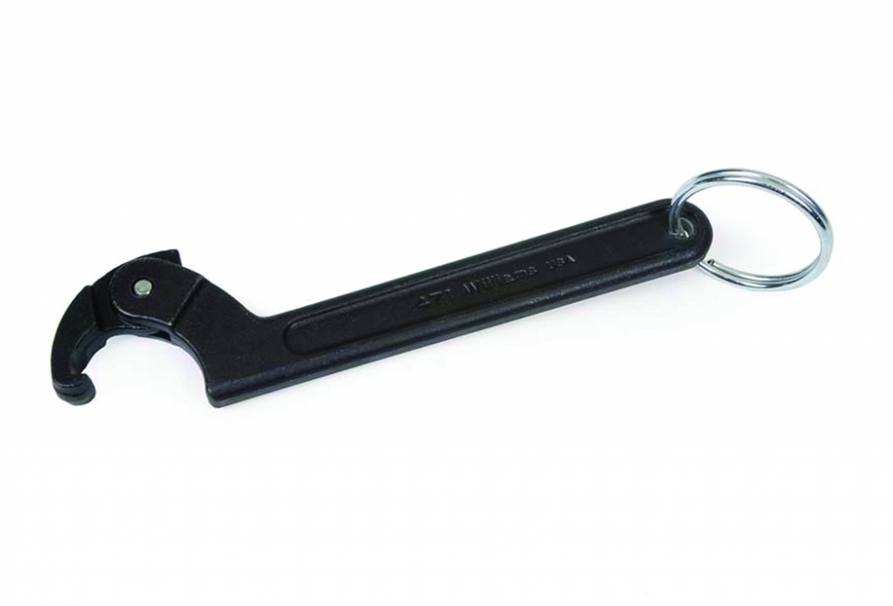 Tools@Height 4-1/2 to 6-1/4&#34; SAE Adjustable Hook Spanner Wrench<span class=' ItemWarning' style='display:block;'>Item is usually in stock, but we&#39;ll be in touch if there&#39;s a problem<br /></span>