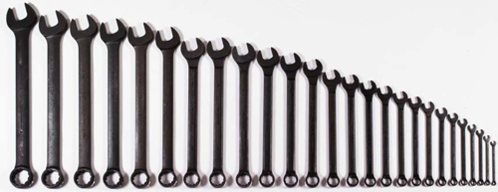 26 pc SAE SUPERCOMBO® Black Industrial Finish Combination Wrench Set<span class=' ItemWarning' style='display:block;'>Item is usually in stock, but we&#39;ll be in touch if there&#39;s a problem<br /></span>