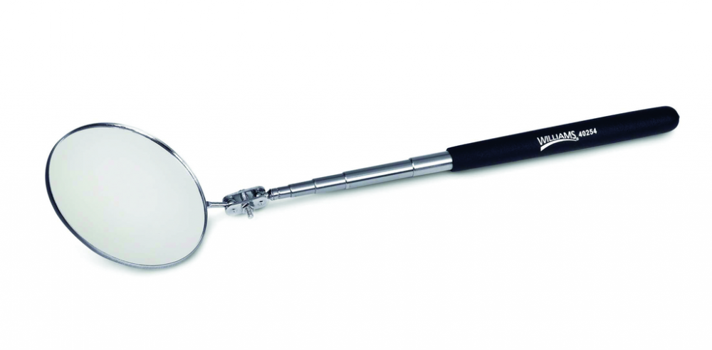 Telescoping Inspection Mirror Diameter 3-1/4&#34;<span class=' ItemWarning' style='display:block;'>Item is usually in stock, but we&#39;ll be in touch if there&#39;s a problem<br /></span>