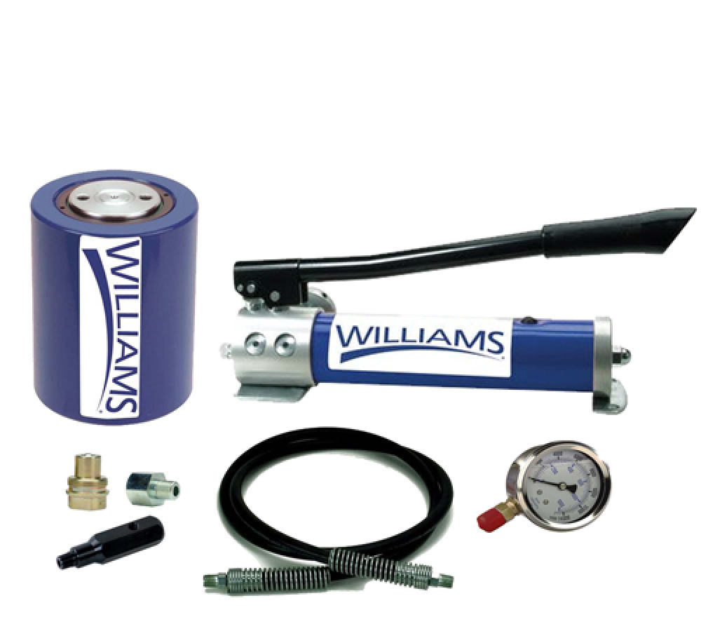 H And Pump And 20T Low Profile Hydraulic Cylinder Combination Set<span class=' ItemWarning' style='display:block;'>Item is usually in stock, but we&#39;ll be in touch if there&#39;s a problem<br /></span>