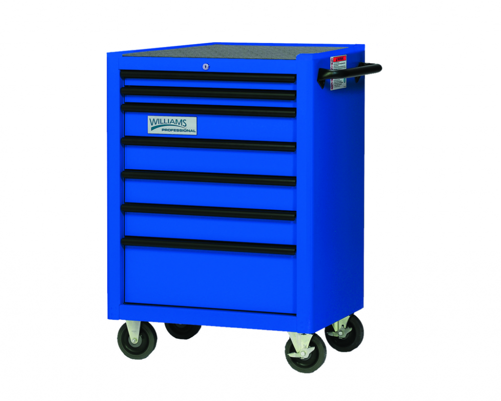 26&#34; Wide x 20&#34; Deep Seven-Drawer Professional Series Roll Cabinet Blue<span class=' ItemWarning' style='display:block;'>Item is usually in stock, but we&#39;ll be in touch if there&#39;s a problem<br /></span>