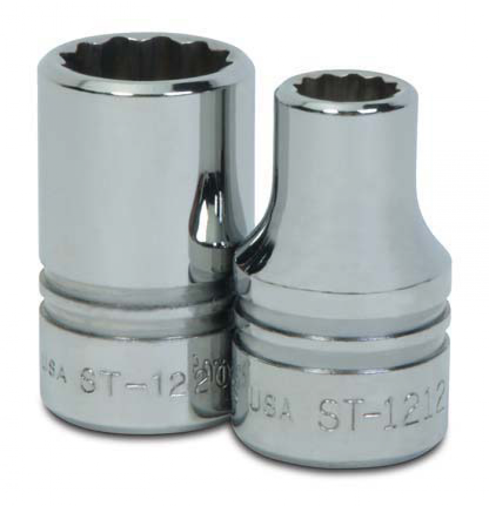 1/2&#34; Drive 12-Point SAE 1/2&#34; Shallow Socket<span class=' ItemWarning' style='display:block;'>Item is usually in stock, but we&#39;ll be in touch if there&#39;s a problem<br /></span>