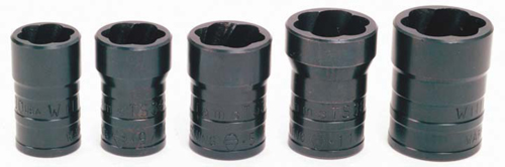 5 pc 1/2&#34; Drive -Point SAE & Metric TURBOSOCKET® Salvage/Damaged Fastener Socket<span class=' ItemWarning' style='display:block;'>Item is usually in stock, but we&#39;ll be in touch if there&#39;s a problem<br /></span>