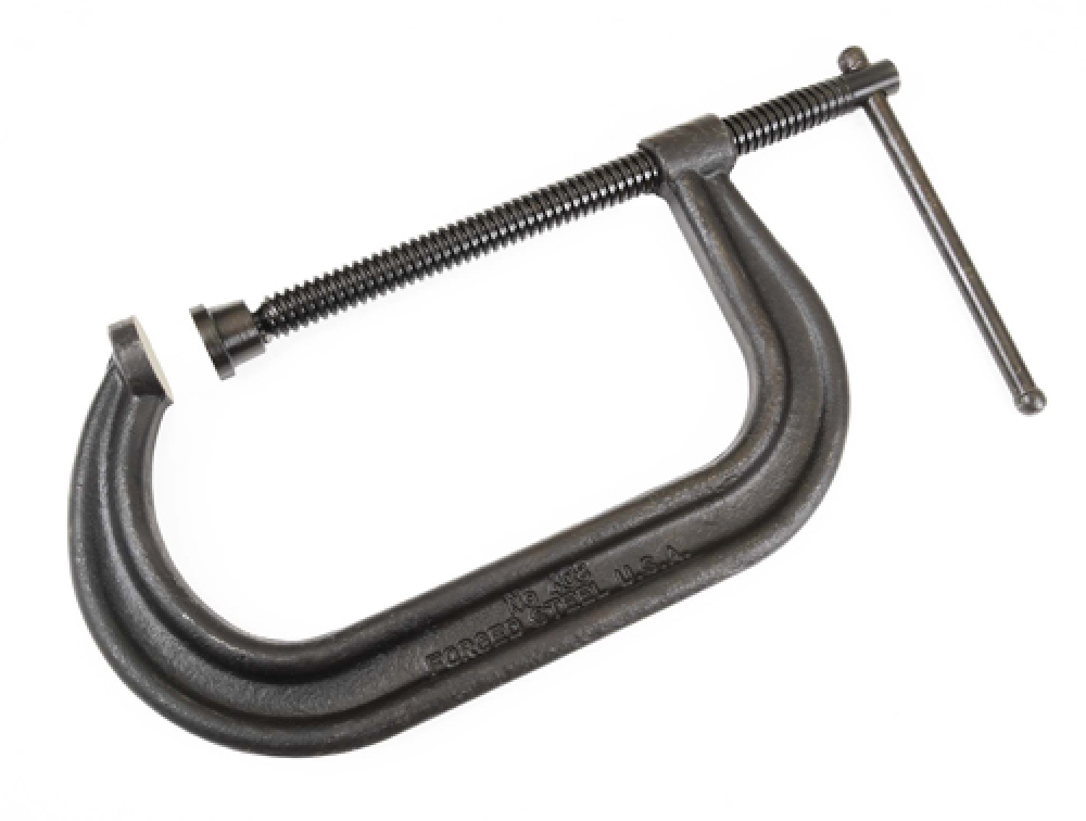 Standard Screw C-Clamp Capacity 8&#34;<span class=' ItemWarning' style='display:block;'>Item is usually in stock, but we&#39;ll be in touch if there&#39;s a problem<br /></span>