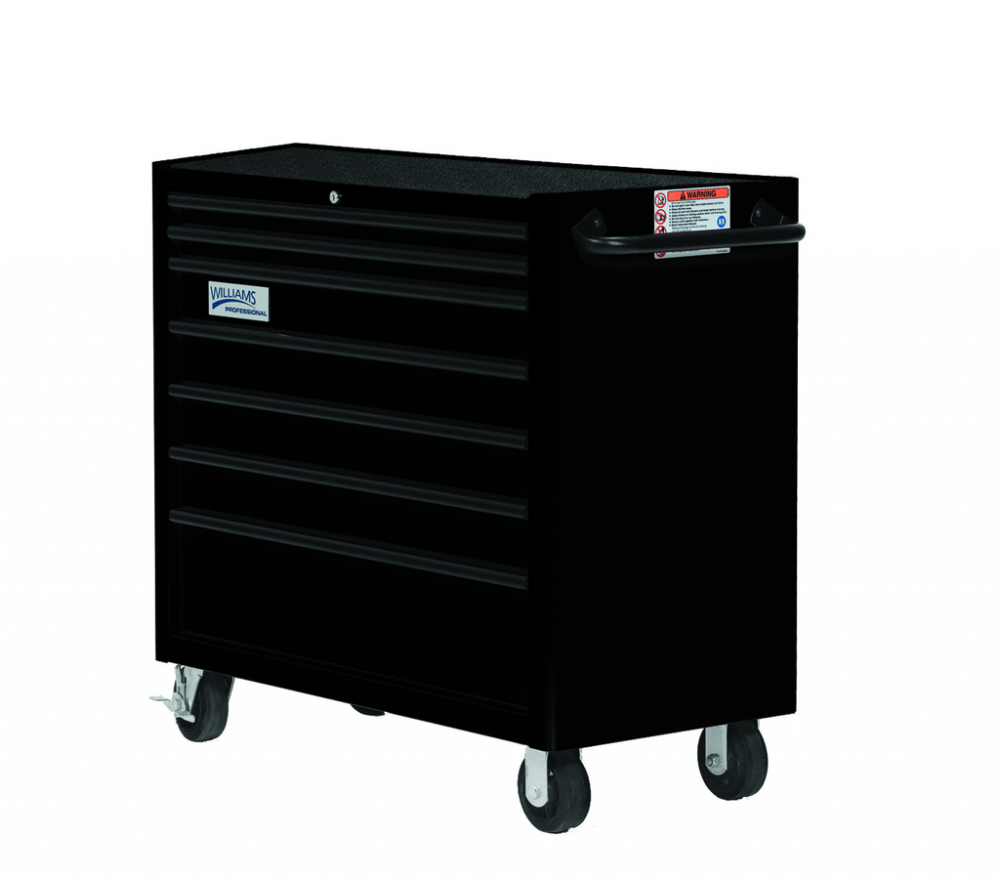 40&#34; Wide x 20&#34; Deep Seven-Drawer Professional Series Roll Cabinet Black<span class=' ItemWarning' style='display:block;'>Item is usually in stock, but we&#39;ll be in touch if there&#39;s a problem<br /></span>