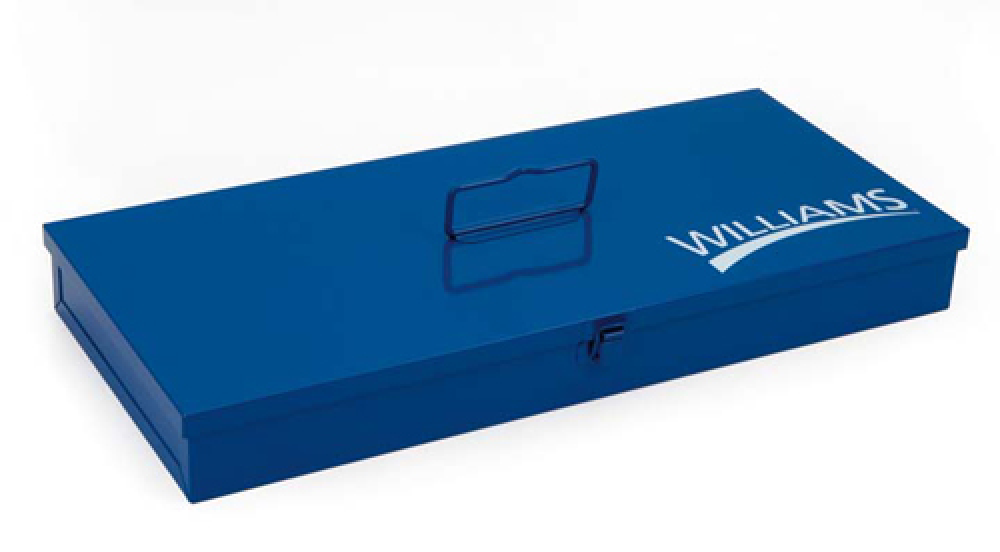 Metal Socket Set Tool Box 13&#34; X 9&#34; X 1 3/4&#34; Blue<span class=' ItemWarning' style='display:block;'>Item is usually in stock, but we&#39;ll be in touch if there&#39;s a problem<br /></span>