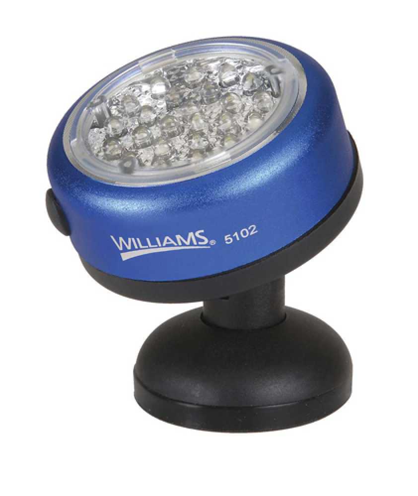 24 Led Rotating Magnetic Worklight<span class=' ItemWarning' style='display:block;'>Item is usually in stock, but we&#39;ll be in touch if there&#39;s a problem<br /></span>