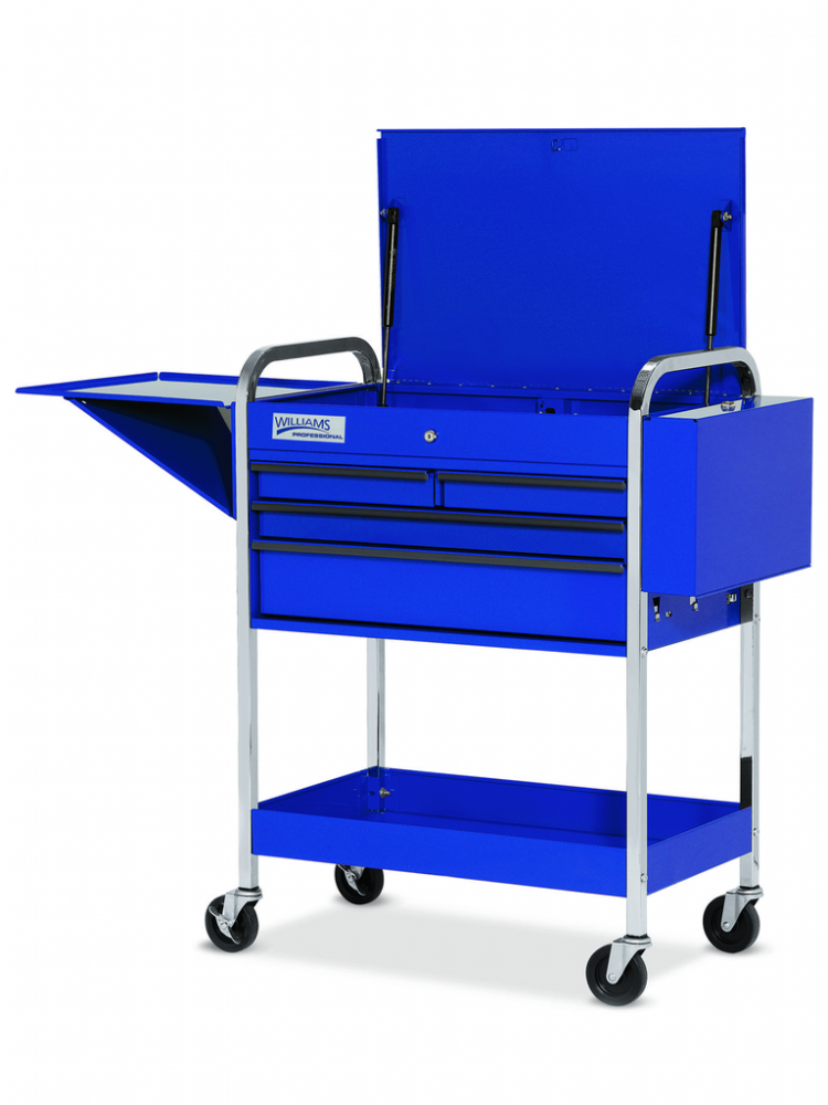 4 Drawer Service Cart Blue<span class=' ItemWarning' style='display:block;'>Item is usually in stock, but we&#39;ll be in touch if there&#39;s a problem<br /></span>