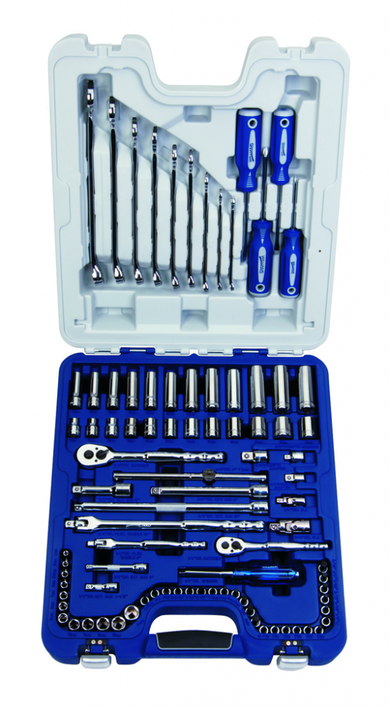 89 pc Master Socket, Wrench and Screwdriver Set<span class=' ItemWarning' style='display:block;'>Item is usually in stock, but we&#39;ll be in touch if there&#39;s a problem<br /></span>