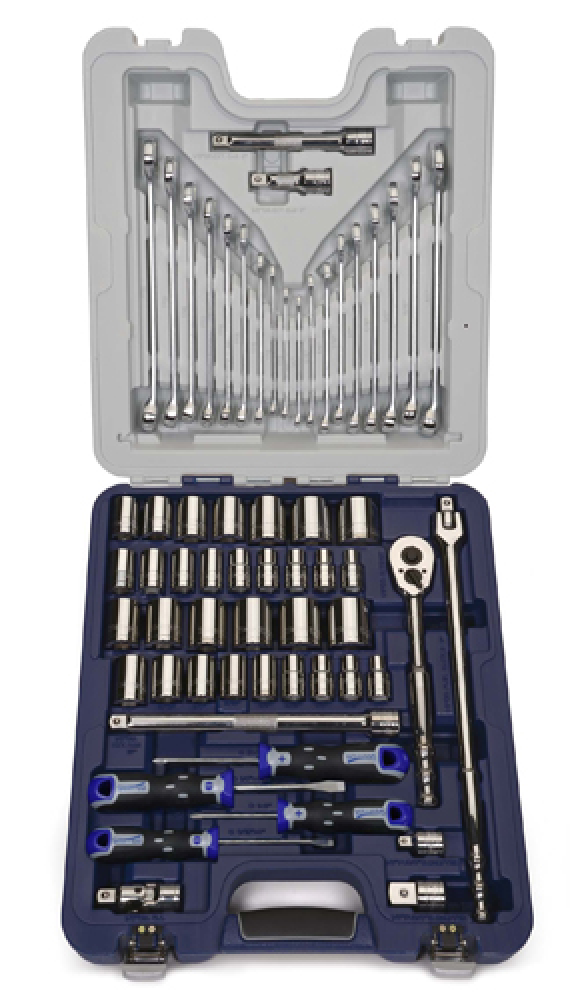 61 pc 12 Drive 12-Point SAE and Metric Socket and Drive Tool Set<span class=' ItemWarning' style='display:block;'>Item is usually in stock, but we&#39;ll be in touch if there&#39;s a problem<br /></span>