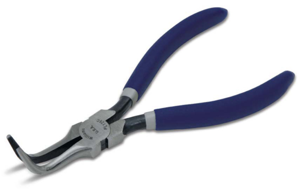 6 1/4&#34; Thin Bent Chain Nose Pliers<span class=' ItemWarning' style='display:block;'>Item is usually in stock, but we&#39;ll be in touch if there&#39;s a problem<br /></span>