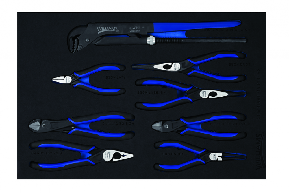 8 pc Combination Pliers Set in 1/3 Foam Drawer Insert<span class=' ItemWarning' style='display:block;'>Item is usually in stock, but we&#39;ll be in touch if there&#39;s a problem<br /></span>