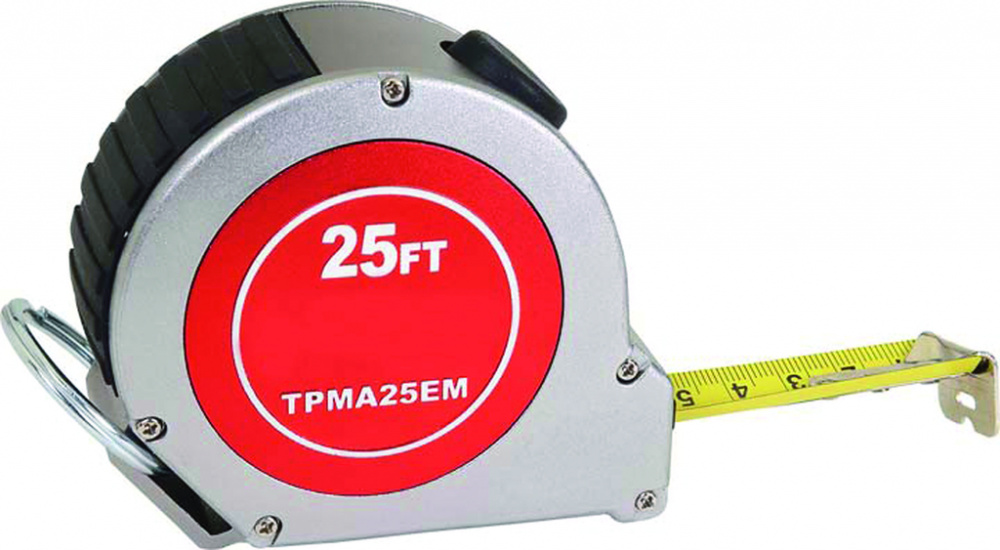 Tape Measure with Safety Ring<span class=' ItemWarning' style='display:block;'>Item is usually in stock, but we&#39;ll be in touch if there&#39;s a problem<br /></span>