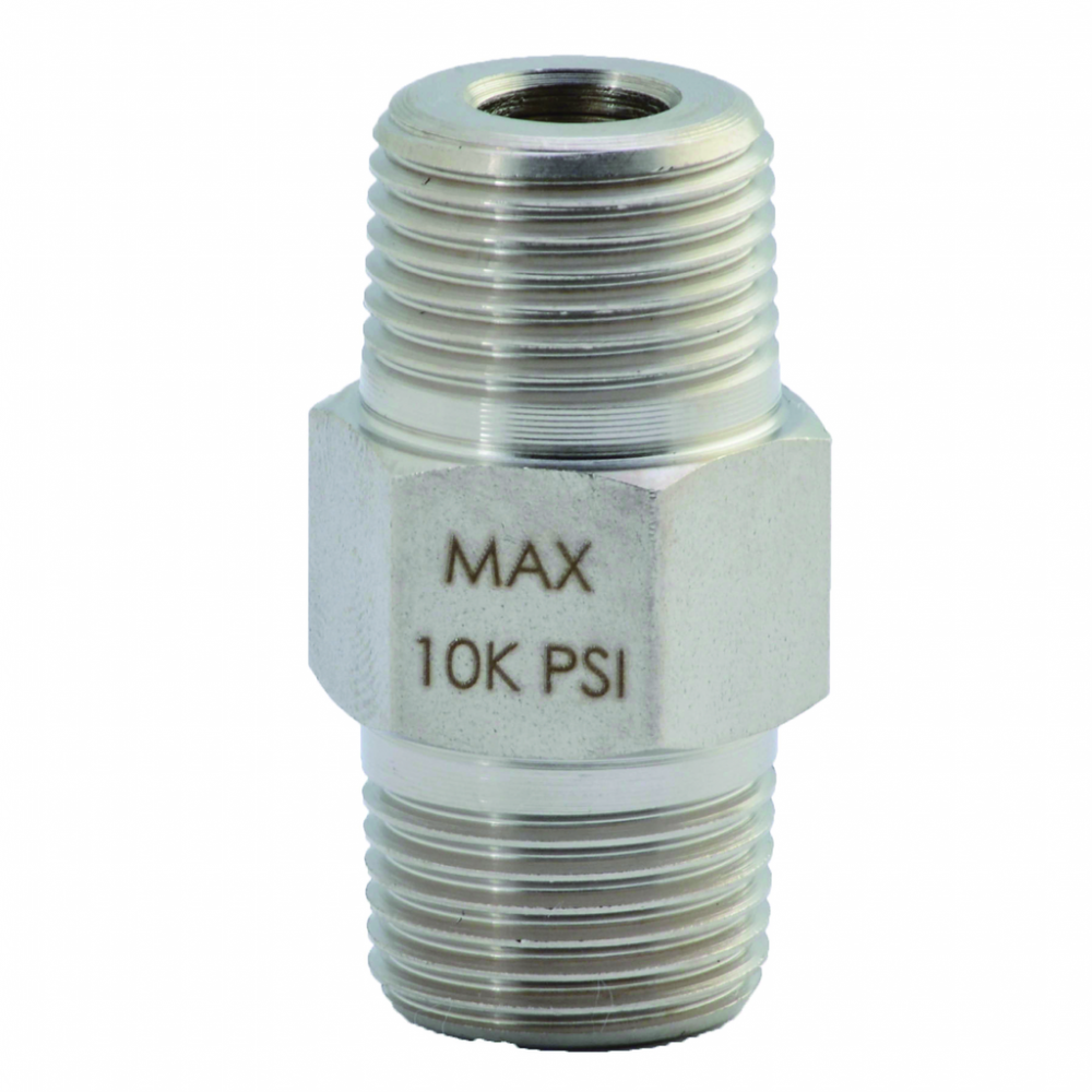 Male 3/8&#34;-18Nptf/Male 3/8&#34;-18Nptf Male Connector<span class=' ItemWarning' style='display:block;'>Item is usually in stock, but we&#39;ll be in touch if there&#39;s a problem<br /></span>