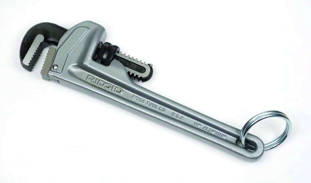 Tools@Height 14&#34; Aluminum Straight Pipe Wrench<span class=' ItemWarning' style='display:block;'>Item is usually in stock, but we&#39;ll be in touch if there&#39;s a problem<br /></span>