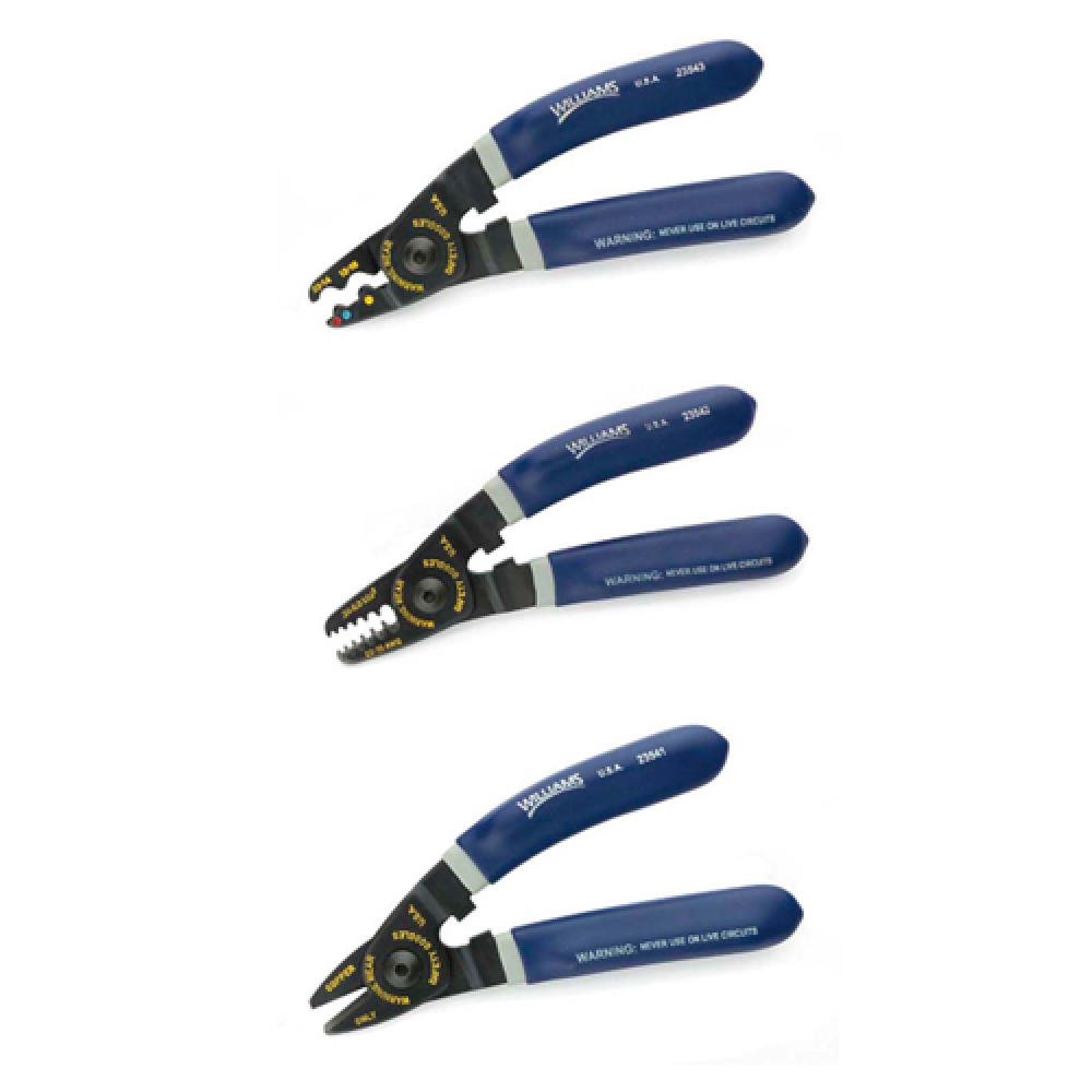 3 Pc Mini Electric Plier Kit<span class=' ItemWarning' style='display:block;'>Item is usually in stock, but we&#39;ll be in touch if there&#39;s a problem<br /></span>