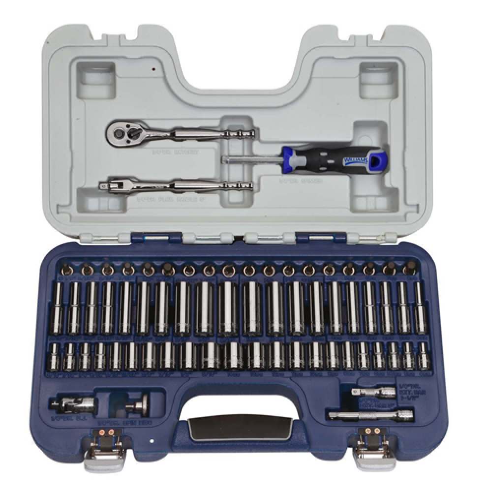 67 pc 6 Drive 6-Point SAE and Metric Socket and Drive Tool Set<span class=' ItemWarning' style='display:block;'>Item is usually in stock, but we&#39;ll be in touch if there&#39;s a problem<br /></span>