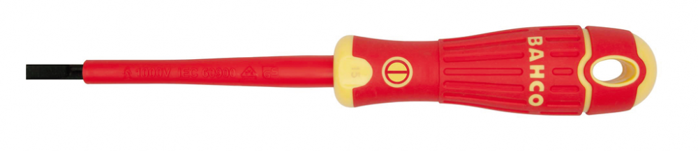 BAHCOFIT ScrewDriver Insulated Slotted 12-1/2 x 8 x 3/8<span class=' ItemWarning' style='display:block;'>Item is usually in stock, but we&#39;ll be in touch if there&#39;s a problem<br /></span>