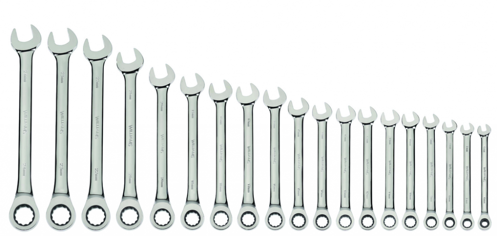 19 pc Metric Combination Ratcheting Wrench Set<span class=' ItemWarning' style='display:block;'>Item is usually in stock, but we&#39;ll be in touch if there&#39;s a problem<br /></span>