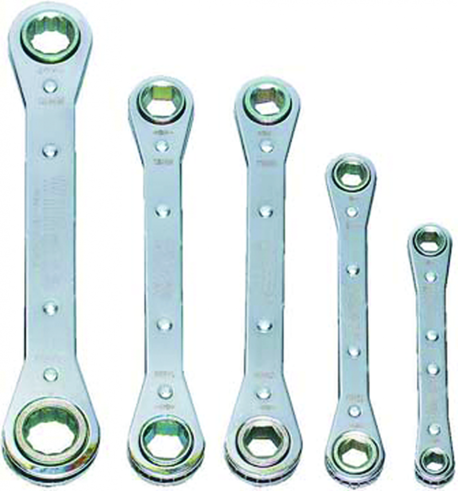 5 pc Metric Double Head Ratcheting Box Wrench Set<span class=' ItemWarning' style='display:block;'>Item is usually in stock, but we&#39;ll be in touch if there&#39;s a problem<br /></span>