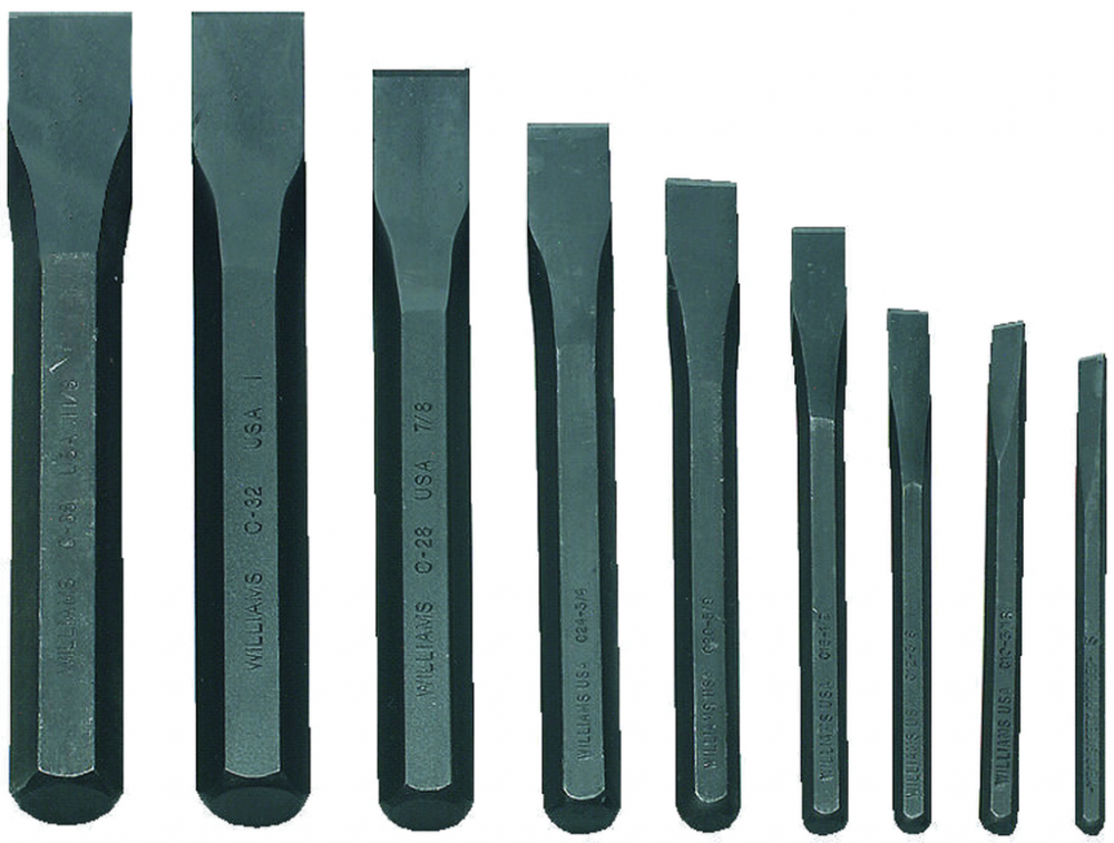 9 Pc Cold Chisel Set<span class=' ItemWarning' style='display:block;'>Item is usually in stock, but we&#39;ll be in touch if there&#39;s a problem<br /></span>