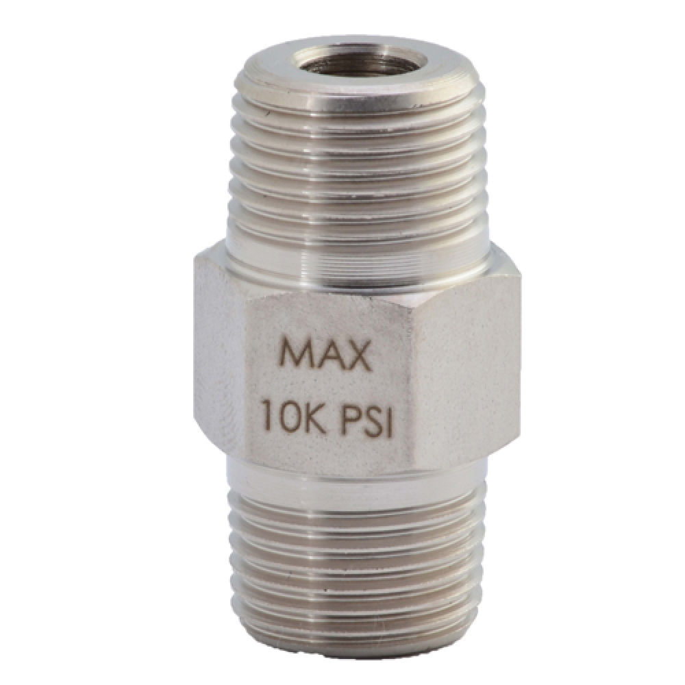 Male 3/8&#34;-18Nptf/Male 3/8&#34;-18Nptf Male Connector<span class=' ItemWarning' style='display:block;'>Item is usually in stock, but we&#39;ll be in touch if there&#39;s a problem<br /></span>