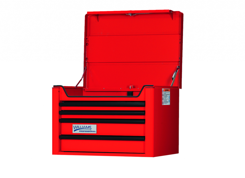 26&#34; Wide x 20&#34; Deep Four-Drawer Professional Series Tool Chest Red<span class=' ItemWarning' style='display:block;'>Item is usually in stock, but we&#39;ll be in touch if there&#39;s a problem<br /></span>