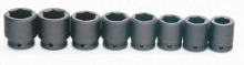 Williams JHWMS-6-12 - 12 pc 3/4" Drive -Point Metric Shallow Impact Socket Set