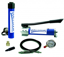 Williams JHW1HP10T10 - 10 Ton, 10" Stroke Single Acting Cylinder And Two-Speed H And Pump