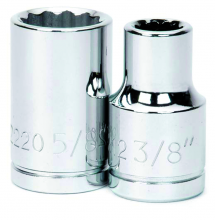 Williams JHW32238 - 1/2" Drive Shallow 12-Point Sockets, SAE