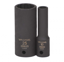 Williams JHW35926 - 1/2" Drive 12-Point Metric 26 mm Deep Impact Socket