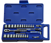 Williams JHW50661B - 27 pc 1/4" Drive Socket and Drive Tool Set