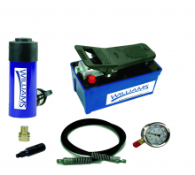 Williams JHW1AP10T02 - 10 Ton, 2" Stroke Single Acting Cylinder And Single Acting Air Pump